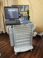 OMNICELL LOT OF 6 MOBILE WORKSTATIONS