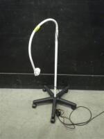 EXAM LIGHT ON ROLLING STAND