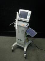 MAQUET SERVOI VENTILATOR ON ROLLING STAND