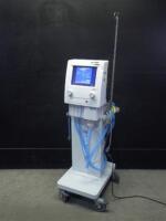 HAMILTON MEDICAL GALILEO VENTILATOR ON ROLLING STAND