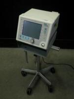 RESPIRONICS BIPAP VISION VENTILATORY SUPPORT SYSTEM ON ROLLING STAND