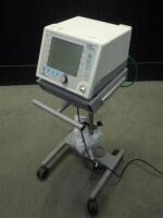 RESPIRONICS BIPAP VISION VENTILATORY SUPPORT SYSTEM ON ROLLING STAND