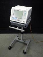 RESPIRONICS BIPAP VISION VENTILATORY SUPPORT SYSTEM ON ROLLING STAND