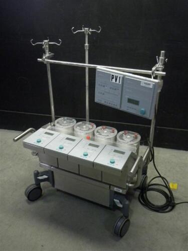 STOCKERT S3 BLOOD PERFUSION SYSTEM WITH 4 ROLLER PUMPS