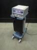 COOPER SURGICAL LEEP SYSTEM 1000 ESU WITH FOOTSWITCH AND SMOKE EVAC ON ROLLING STAND