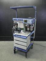 NORTH AMERICAN DRAGER NARKOMED GS ANESTHESIA MACHINE WITH VAPOR 19.1 HALOTHANE AND ISOFLURANCE VAPORIZERS