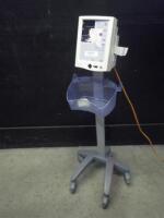 DATASCOPE ACCUTORR PLUS PATIENT MONITOR ON ROLLING STAND