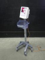 DATASCOPE ACCUTORR PLUS VITAL SIGNS MONITOR ON ROLLING STAND