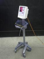 MINDRAY DATASCOPE ACCUTORR PLUS VITAL SIGNS MONITOR ON ROLLING STAND