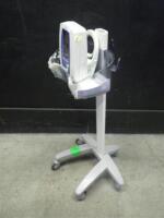 WELCH ALLYN SPOT VITAL SIGNS MONITOR ON ROLLING STAND