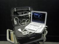 MINDRAY M7 PORTABLE ULTRASOUND SYSTEM WITH 2 PROBES (L12-4S, C5-2S) WITH CASE