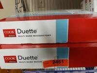 COOK G35129 2 BOXES- DUETTE MULTI BAND MUCOCUCTOMY EXP. 2/19