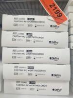 DEPUY 222993 5 BOXES-FASTIN RC W/ ORTHO CORD EXP. 5/20