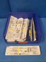 STRYKER 375-637-000 LOT OF FULL RADIUS ARTHROSCOPY BLADES EXP. 6/19