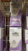 ETHICON VICRYL PLUS LOT OF 2 SUTURE BOXES (NEW)