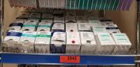 ARTHREX/ORTHOCORD SHELF OF OPEN SUTURE BOXES