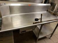 HATCO 66" STAINLESS HEATED WORK TABLE