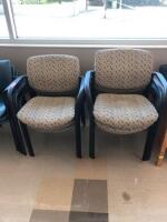 LOT OF 7 STACKING CHAIRS