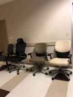 LOT OF 4 OFFICE CHAIRS