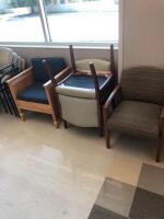 LOT OF 4 ASSORTED CHAIRS