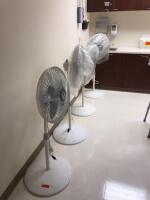 LOT OF 5 FANS