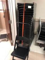 LOT OF 21 FOLDING CHAIRS