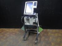 NELLCOR PURITAN BENNET 840 VENTILATOR ON ROLLING STAND