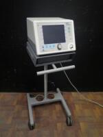 RESPIRONICS BIPAP VISION VENTILATOR ON ROLLING STAND