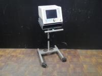 RESPIRONICS BIPAP VISION VENTILATOR ON ROLLING STAND