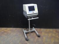 RESPIRONICS BIPAP VISION VENTILATOR ON ROLLING STAND