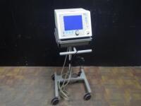 RESPIRONICS BIPAP VISION VENTILATOR ON ROLLING STAND