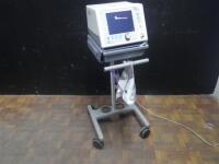 RESPIRONICS BIPAP VISION VENTILATOR ON ROLLING STAND