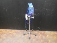 CRITIKON DINAMAP XL VITAL SIGN MONITOR ON ROLLING STAND