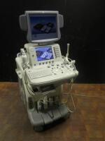 GE LOGIQ 7 ULTRASOUND WITH 4 PROBES: 7L, E8C, M12L, 3.5C