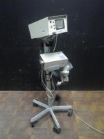 BARD SITE RITE 3 ULTRASOUND WITH PROBE ON ROLLING STAND