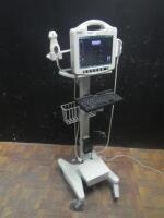 BARD SITE RITE 6 PORTABLE ULTRASOUND WITH 977001 PROBE ON ROLLING STAND