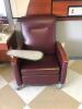 STRYKER MEDICAL PROSOURCE MAROON PATIENT RECLINER