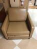 STRYKER MEDICAL PROSOURCE TAN PATIENT ROOM CONVERTIBLE SLEEPER/CHAIR