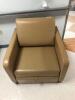 STRYKER MEDICAL PROSOURCE TAN PATIENT ROOM CONVERTIBLE SLEEPER/CHAIR