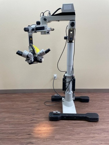 WECK 1402 SURGICAL OPMI MOTORIZED MICROSCOPE W/DUAL BINOCULAR HEAD 10X ...