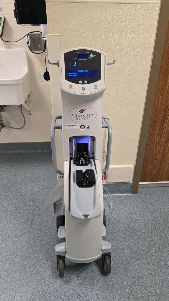 MEDRAD 5000A ANGIOJET ULTRA SYSTEM CONSOLE WITH FOOTSWITCH