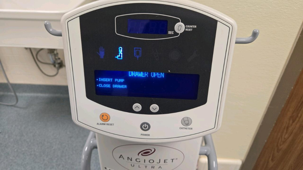 MEDRAD 5000A ANGIOJET ULTRA SYSTEM CONSOLE WITH FOOTSWITCH