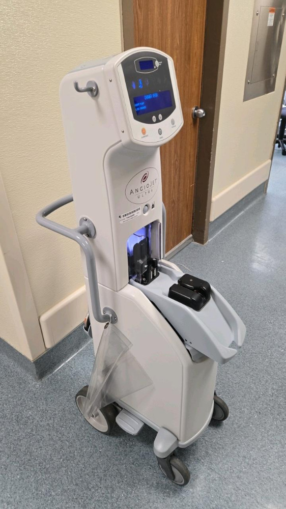 MEDRAD 5000A ANGIOJET ULTRA SYSTEM CONSOLE WITH FOOTSWITCH