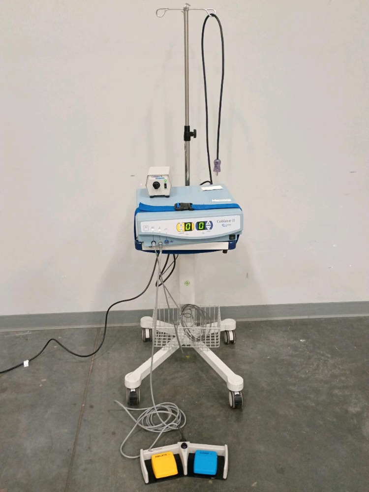 ARTHROCARE ENT COBLATOR II SURGICAL GENERATOR WITH FLOW CONTROL VALVE ...