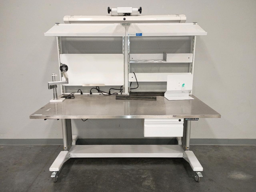 STERIS AMSCO PREP 55 DLUXE ELECTRIC PREP & PACK TABLE