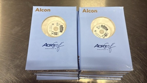 ALCON SA60AT ACRYSOF SINGLE-PIECE IOL 24.5D QTY 10 EXP: IN DATE RANGE ...