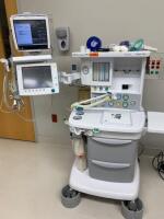 GE/DATEX OHMEDA AESPIRE VIEW ANESTHESIA MACHINE W/ CARESCAPE B450 PATIENT MONITOR SOFTWARE VERSION 6.3