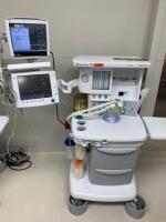 GE/DATEX OHMEDA AESPIRE VIEW ANESTHESIA MACHINE W/ CARESCAPE B450 PATIENT MONITOR SOFTWARE VERSION 6.3