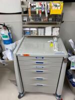 CAPSA SOLUTIONS 6 DOOR LOCKING SUPPLY CART