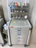 CAPSA SOLUTIONS 6 DOOR LOCKING SUPPLY CART